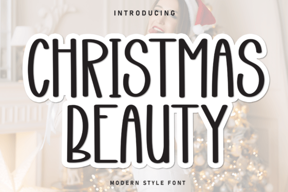 Christmas Beauty: Modern Typography for Festive Design