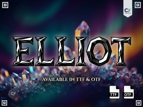 Elliot: A Bold Typeface for High-Impact Visual Design