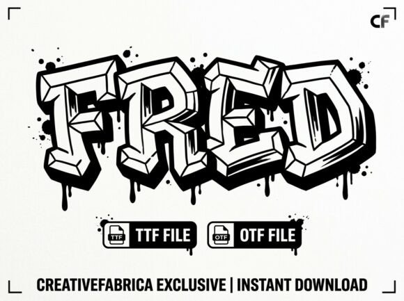 Fred: A Bold Display Font for High-Impact Design