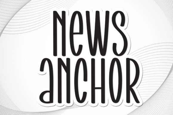 The News Anchor Font: A Modern Graphic Design Essential